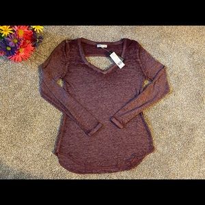 Fitz + Eddi Maroon Shirt